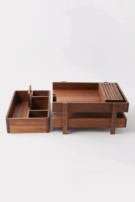 Walnut-Wood Office Set from The Conran Shop
