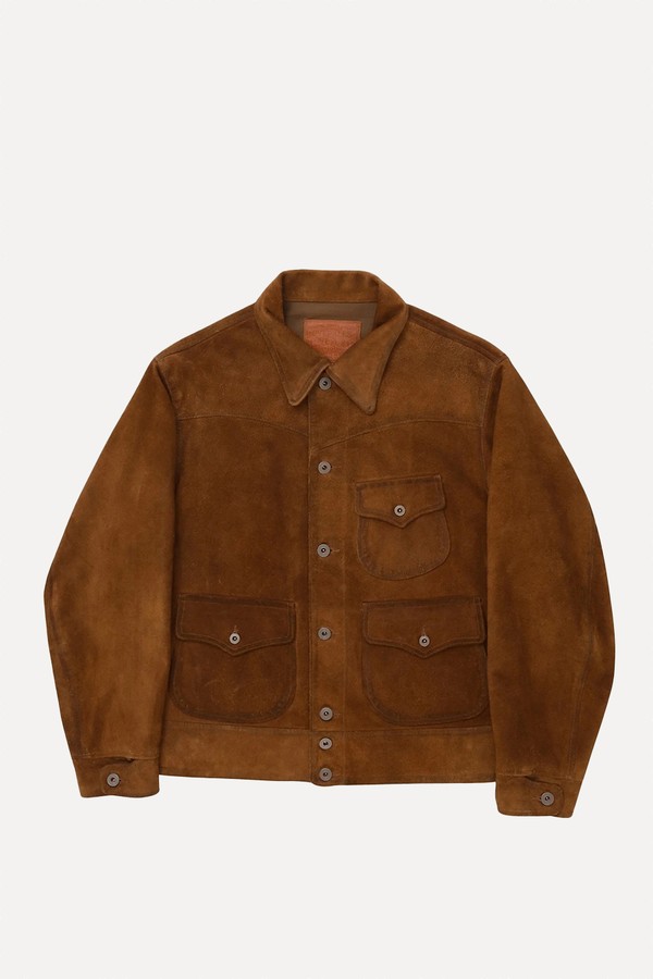 Alston Roughout Suede Jacket  from RRL