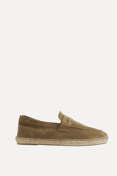 Cannes Suede Espadrilles from Reiss
