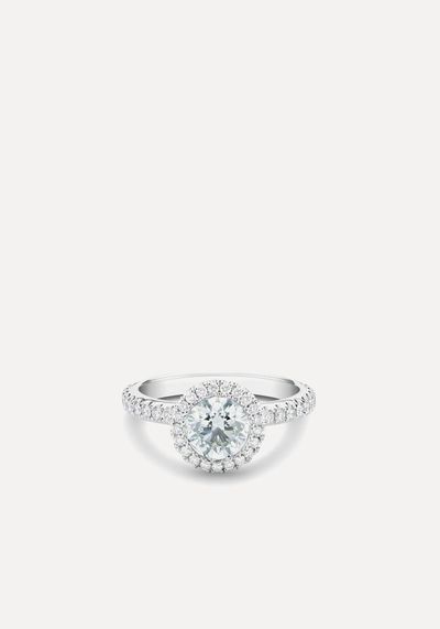 Aura Round Brilliant Diamond Ring