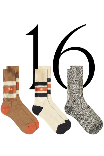 Camping Socks 3 Pack from End. x Rototo 