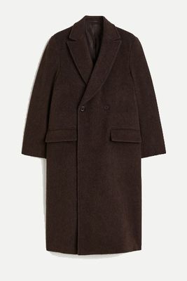 Double-Breasted Wool-Blend Coat from H&M