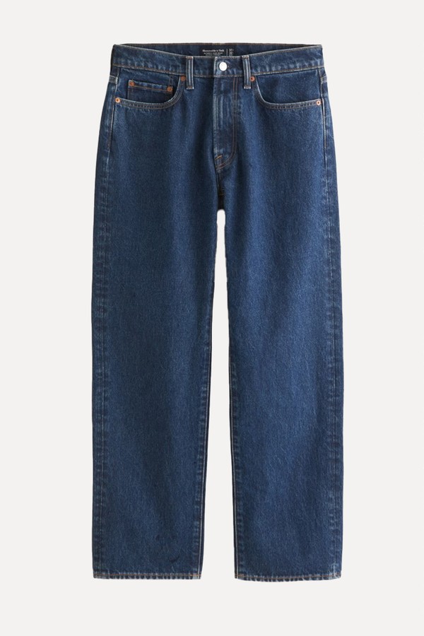 x from Relaxed Straight Jeans, £65 | Abercrombie & Fitch