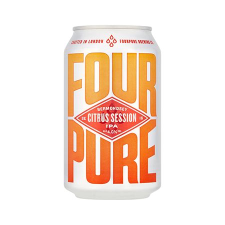 Citrus Session IPA Can from Fourpure