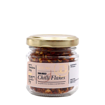 Sun Dried Chilli Flakes  from Delicario