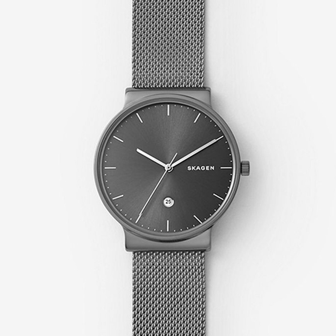 Ancher Titanium And Steel Mesh Watch