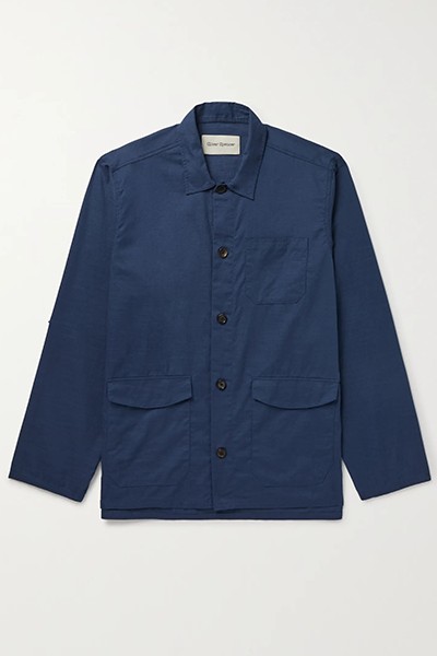 Hockney Slub-Cotton Shirt Jacket from Oliver Spencer