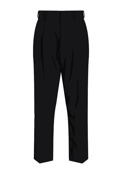 Pleated Twill Tapered Pants from Ambush