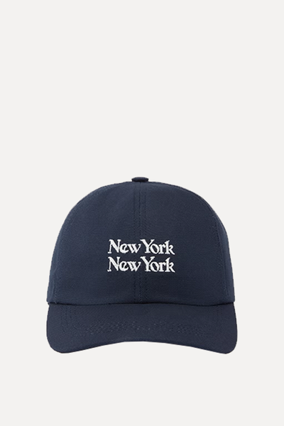 New York New York Cotton-Twill Cap from Corridor