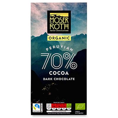 Organic Peruvian 70% Cocoa Dark Chocolate