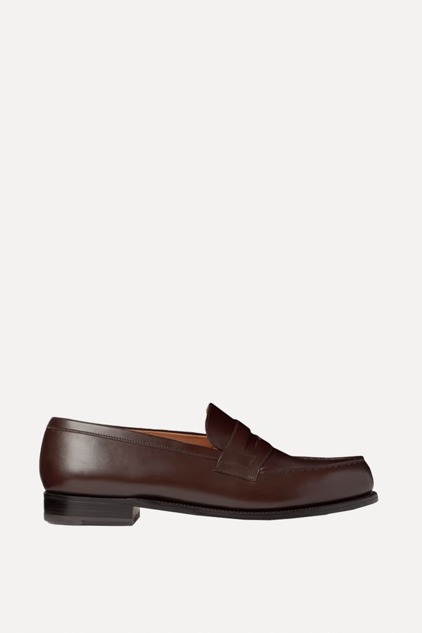 180 Moccasin Leather Loafers from J.M. Weston