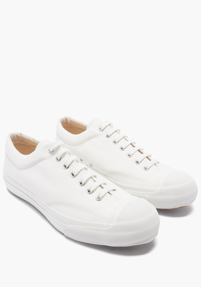 Gym Court Vulcanised-Rubber Canvas Trainers  from Moonstar