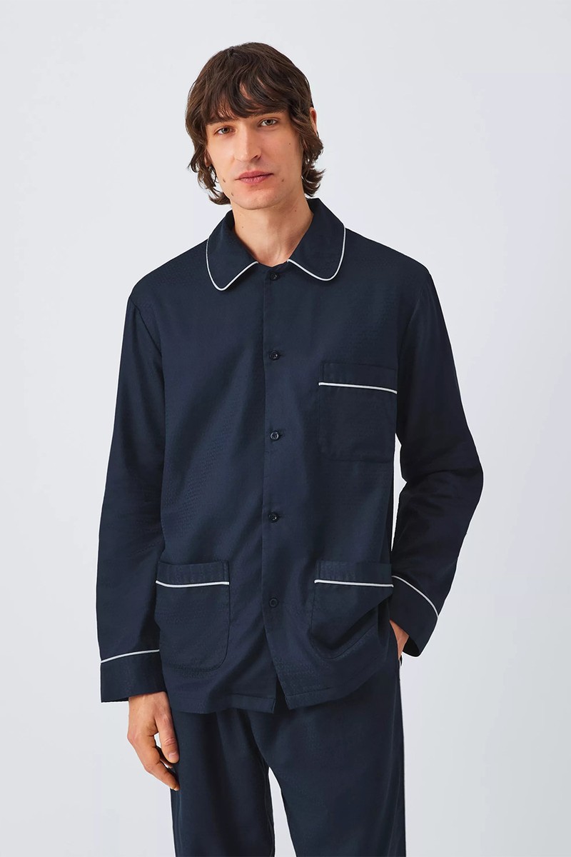 Organic Cotton Jacquard Pyjama Set from John Lewis