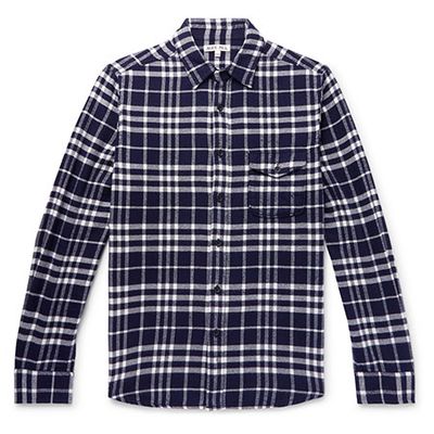 Checked Cotton Flannel Shirt from Alex Mill