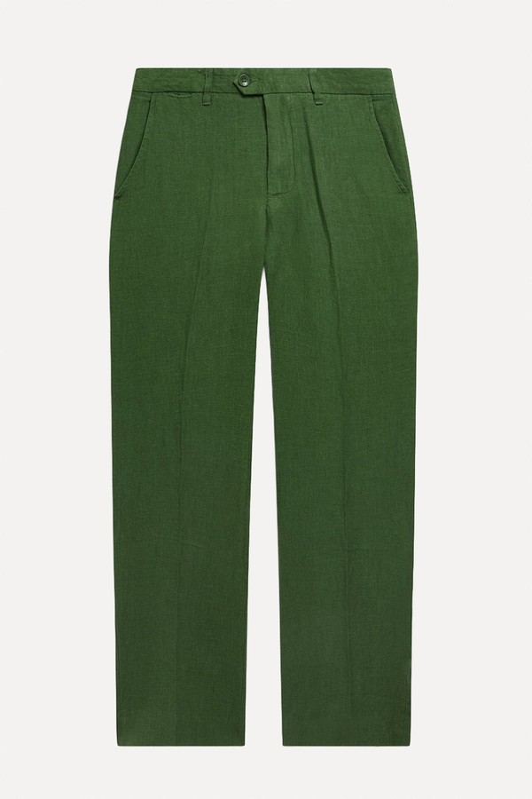 Tailored Linen Trousers from Percival
