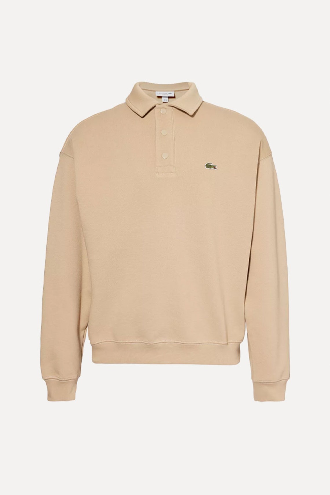 Logo-Appliqué Stretch Cotton-Blend Polo Shirt from Lacoste