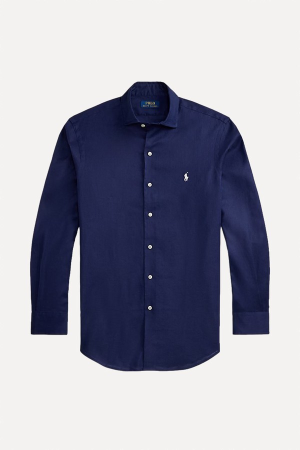 Custom Fit Linen-Blend Shirt from Polo Ralph Lauren