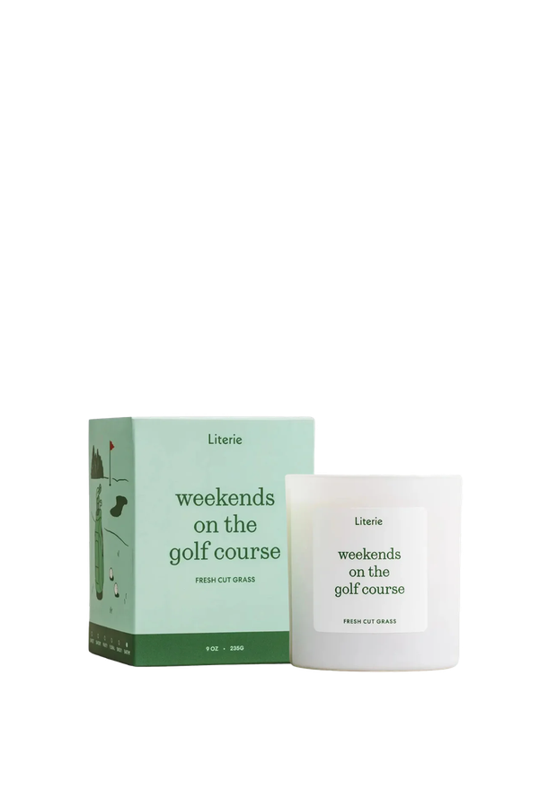Weekends On The Golf Course Candle from Literie