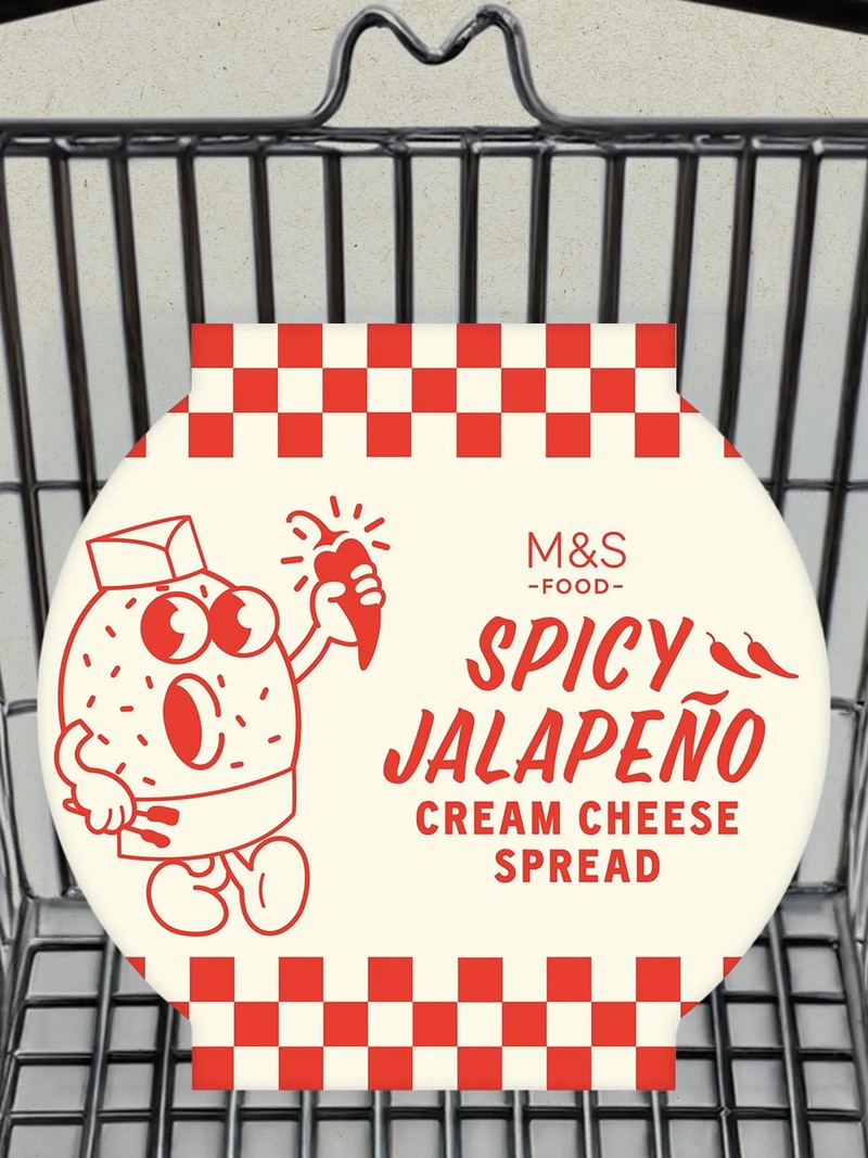 Spicy Jalapeno Cream Cheese Spread from Marks & Spencer