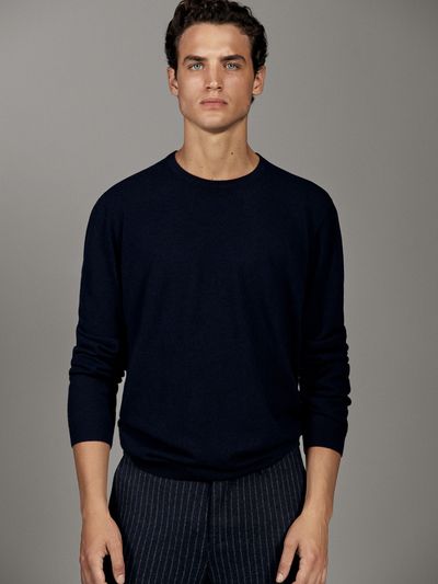 Ribbed Cashmere Sweater from Massimo Dutti