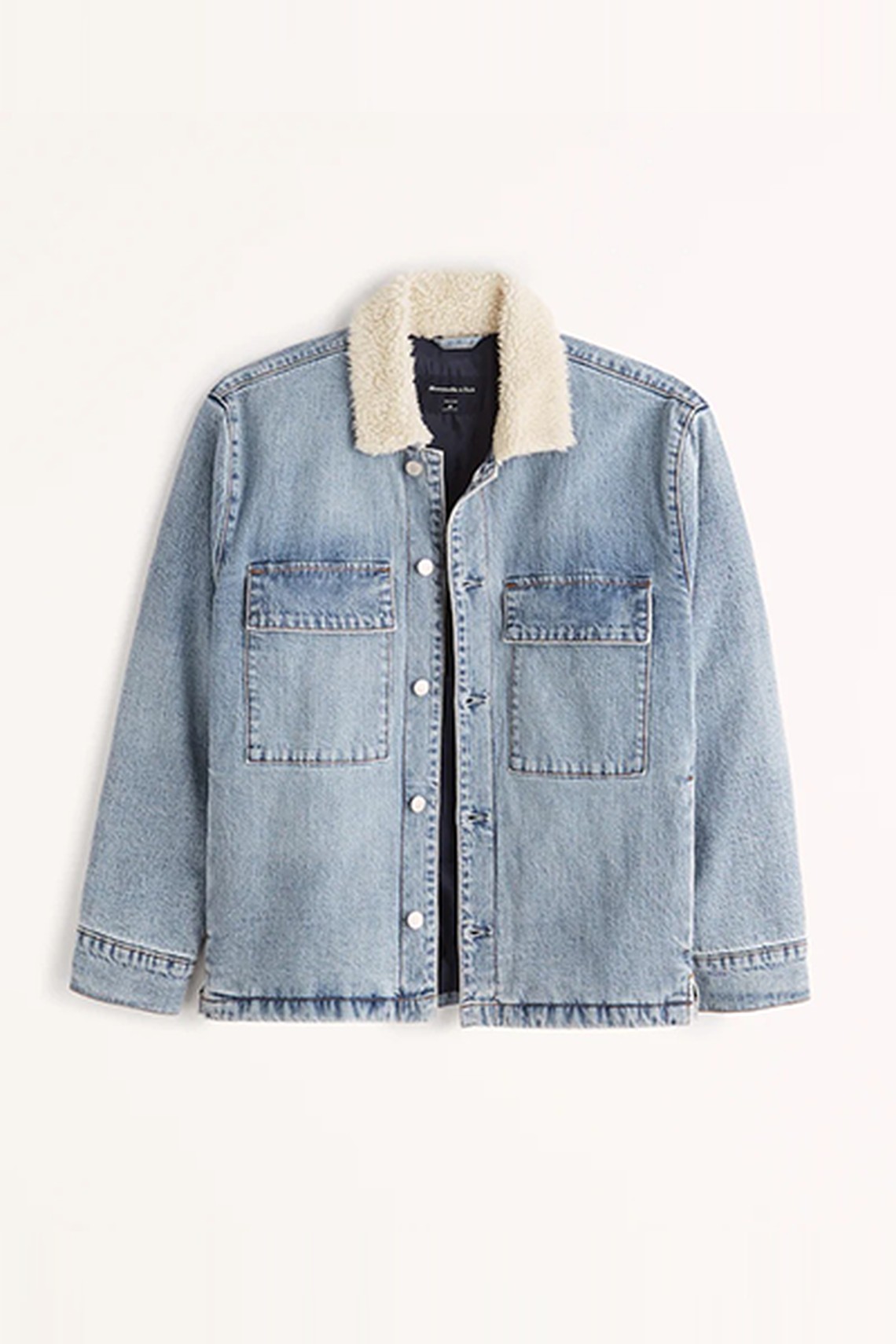 Sherpa Collar Denim Jacket