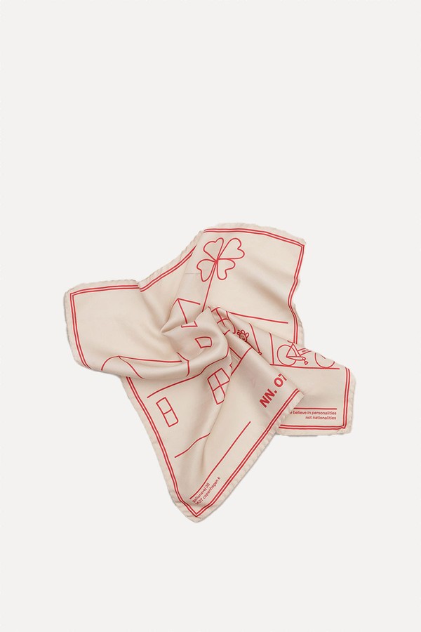 Hub Silk Scarf from NN07