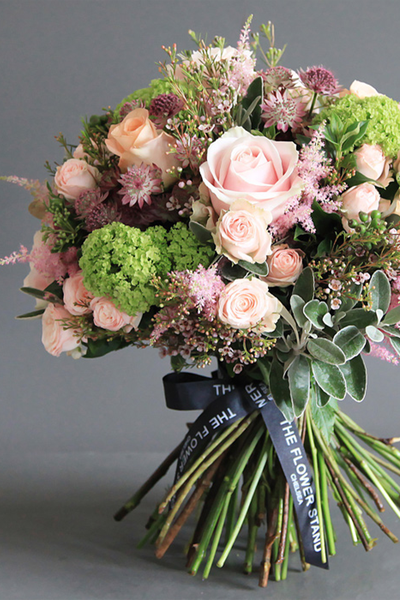 Rose & Guelder Bouquet from The Flower Stand