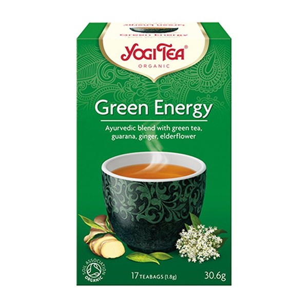 Green Energy Tea Bags from Yogi Tea 