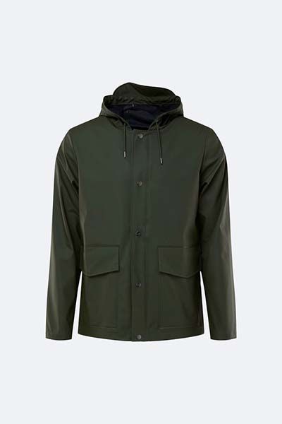 Short Hooded Coat from Rains