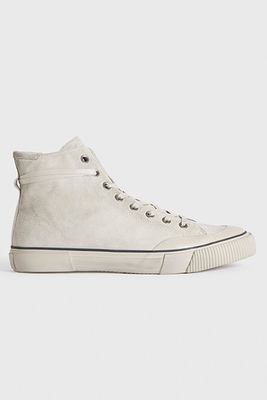 Dumont High Top Suede Trainers from AllSaints