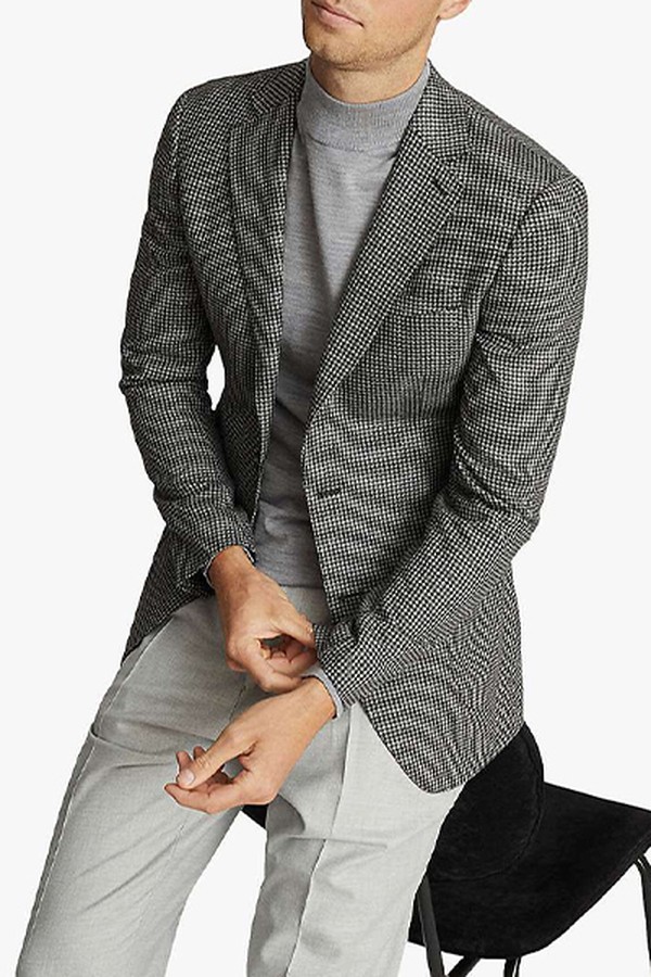 Atherton Dogmooth Slim Fit Blazer from Reiss