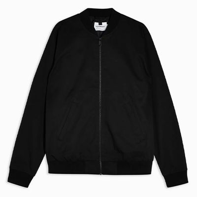 Black Icon Bomber Jacket