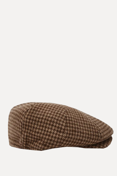 Arbor Wool Baker Boy Cap from Reiss