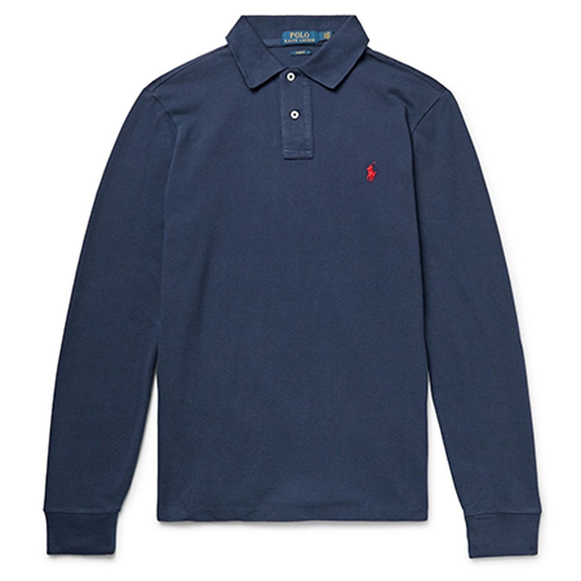 Slim Cotton Pique Polo Shirt from Polo Ralph Lauren