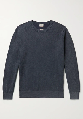 Montego Sunwashed Organic Cotton-Blend Sweater