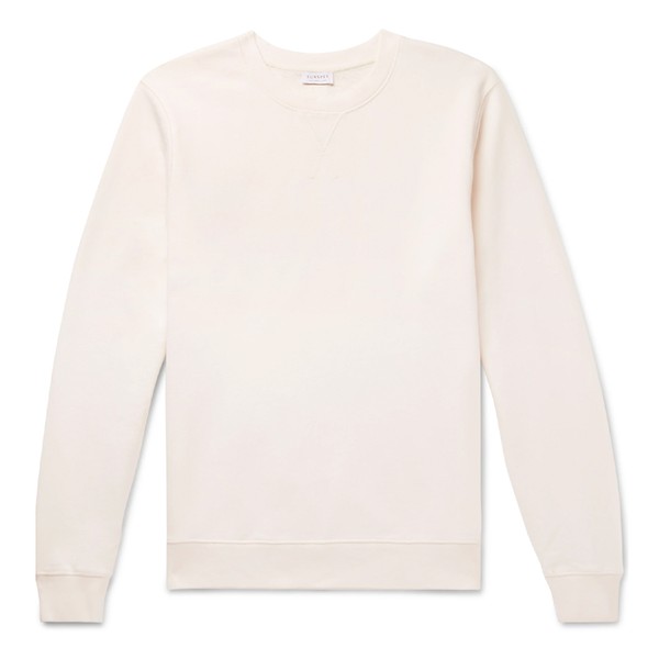 Loopback Cotton-Jersey Sweatshirt from Sunspel