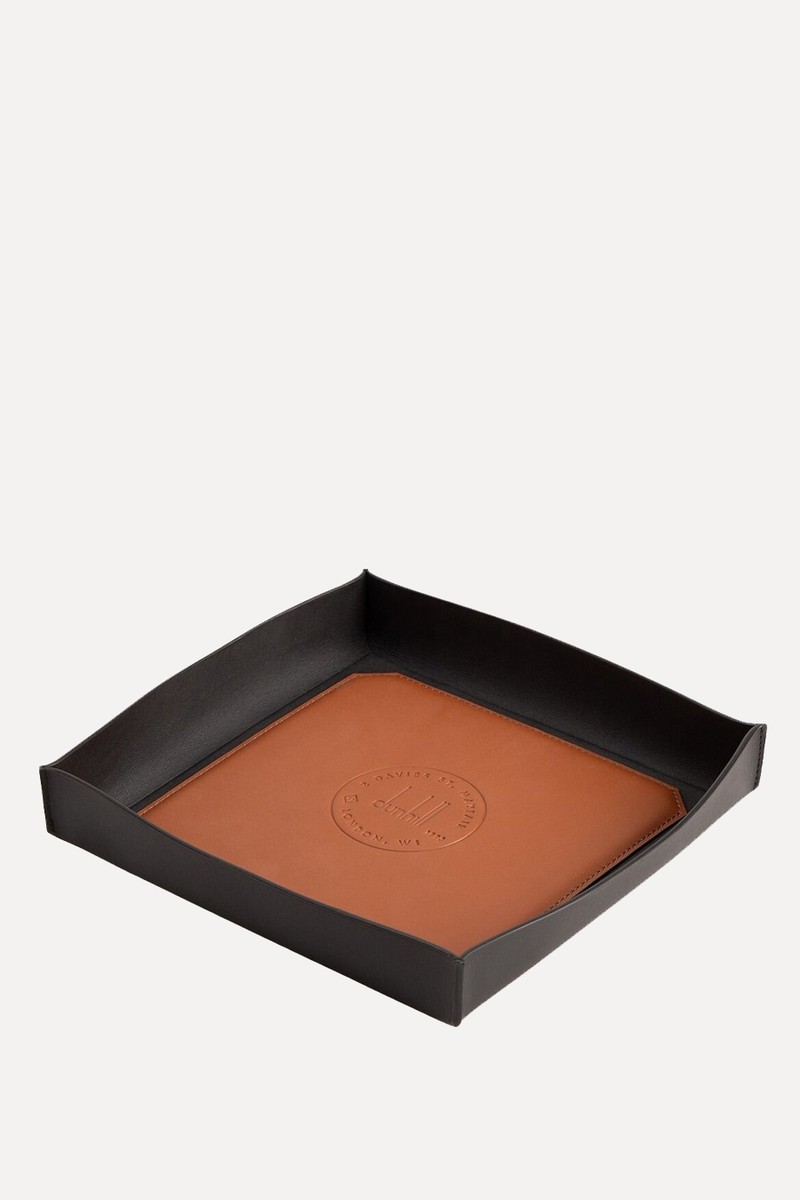 Large Leather Vide Poche from Dunhill