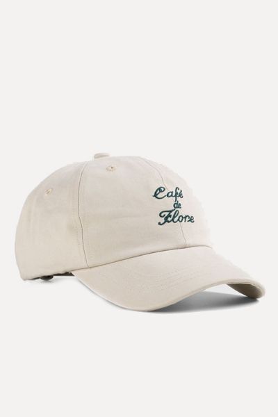 Eggshell Cap from Café de Flore x Highsnobiety