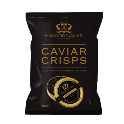 Luxury Caviar Crisps from Exmoor Caviar 