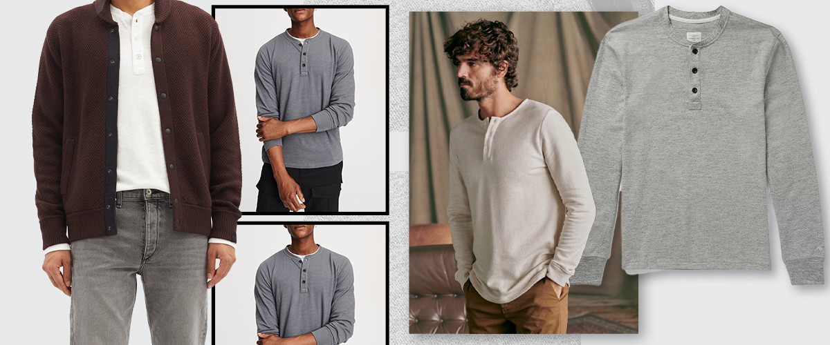 20 Comfortable Henley Tops To Buy Now