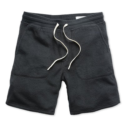 High Tide Sweat Shorts In Pitch Black