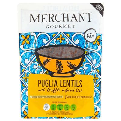 Puglia Lentils with Truffle Oil from Merchant Gourmet
