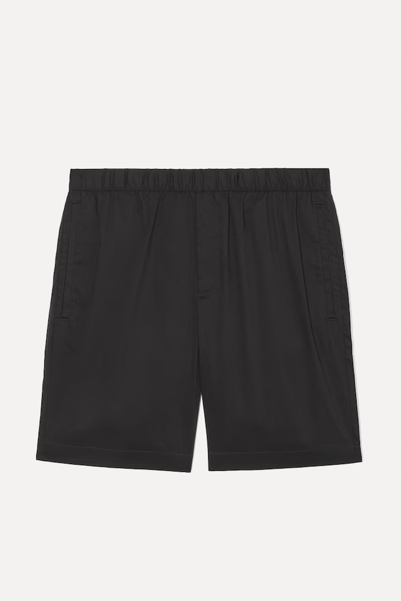Elasticated Cotton-Blend Shorts from COS