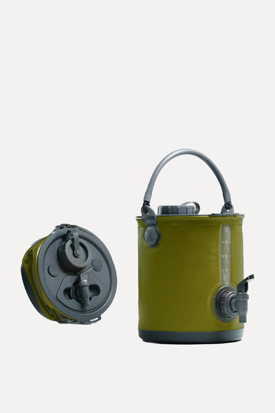 Collapsible 2-In-1 Water Carrier & Bucket With Handle & Tap from Colapz