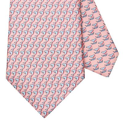 Dolphin Silk Pink Tie