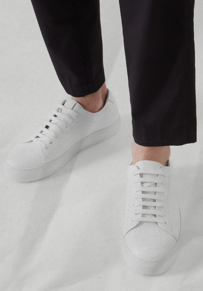 Leather Lace Up Trainers, £89 | COS