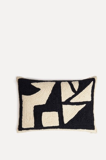 Ira Mono Cotton Cushion Cover  from The Conran Shop