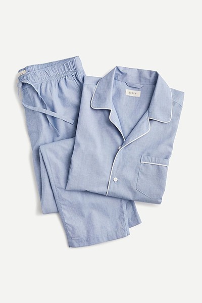 Pajama Set In Cotton Poplin from J.Crew