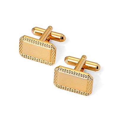The Rectangular Cufflinks from Aspinal of London