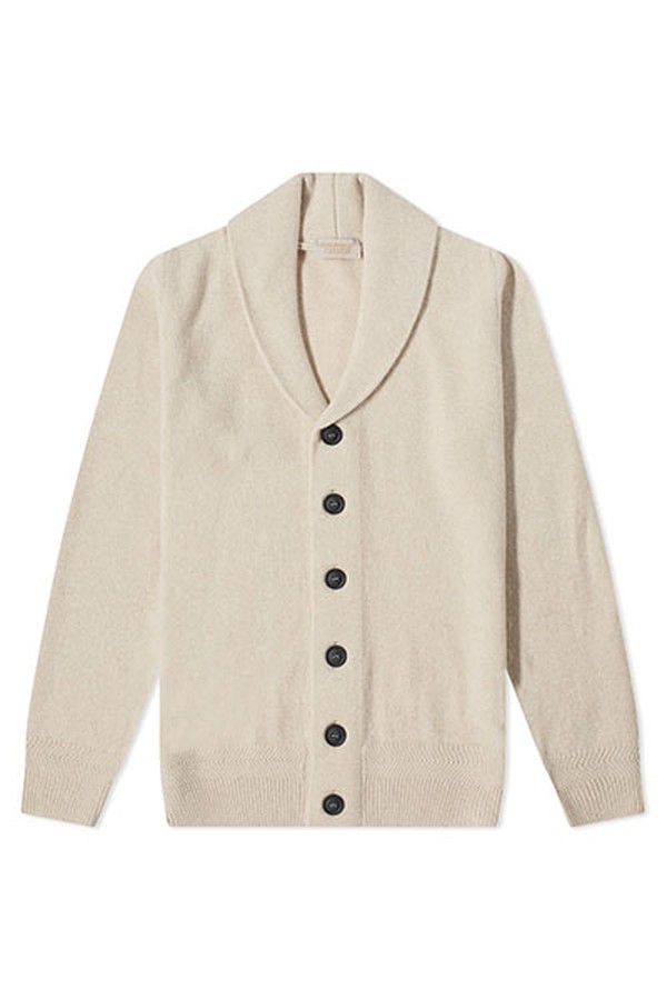 Shawl Collar Cardigan from John Smedley